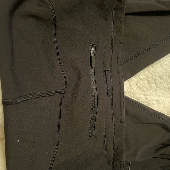 Lululemon Speed Up Tight High-Rise Leggings with Reflective Pockets - Picture 2 of 5